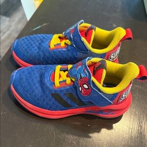 adidas Kids Blue and Red Spider-Man Sneakers